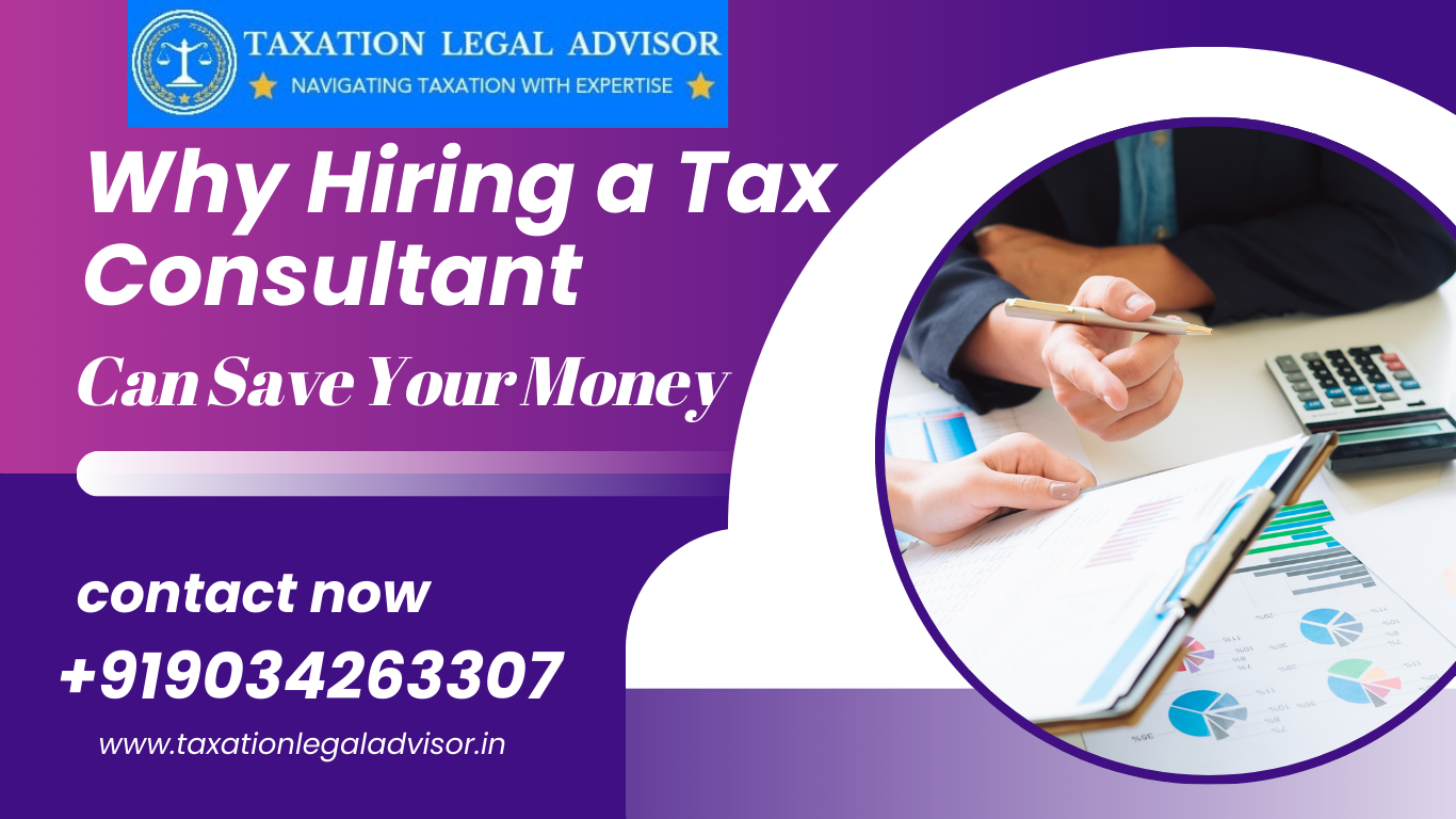 Tax Consultant Can Save Your Money