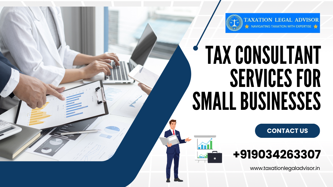 Tax Consultant Services for Small Businesses