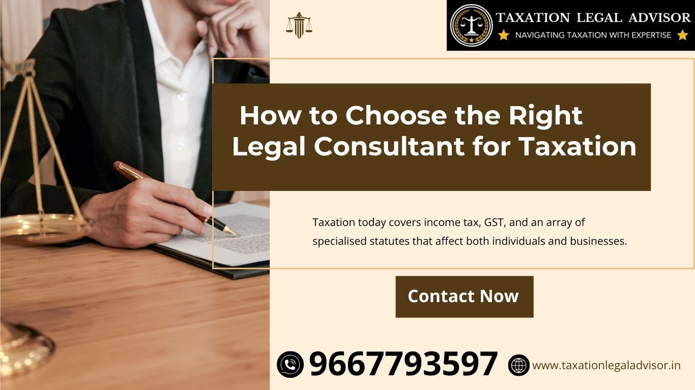 How to Choose the Right Legal Consultant