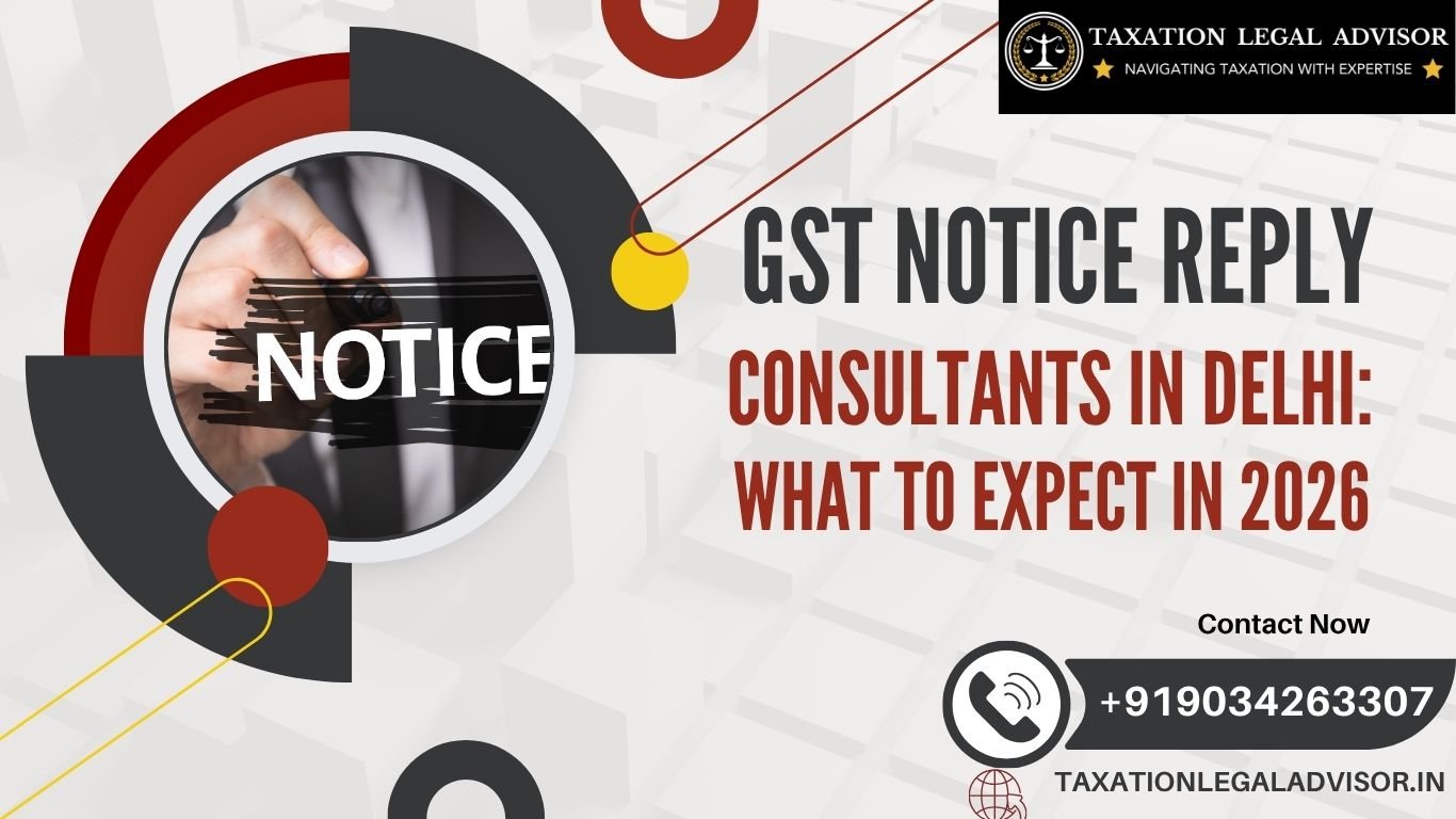 GST Notice Reply Consultants Delhi: