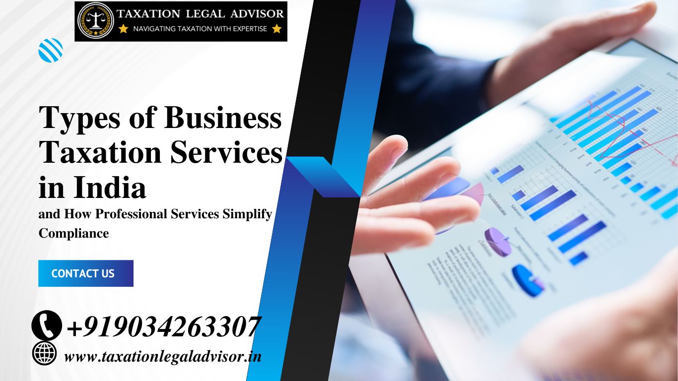 Types of Business Taxation Services in India