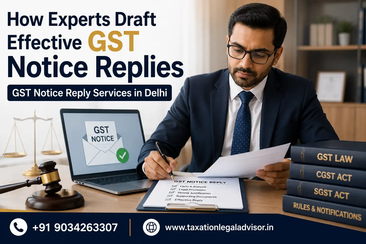 How Experts Draft Effective GST Notice Replies