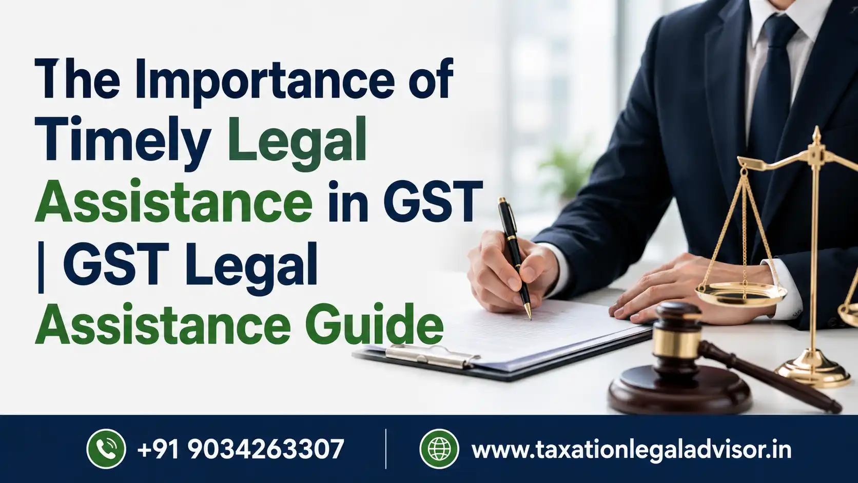 The Importance of Timely Legal Assistance in GST GST Legal Assistance Guide