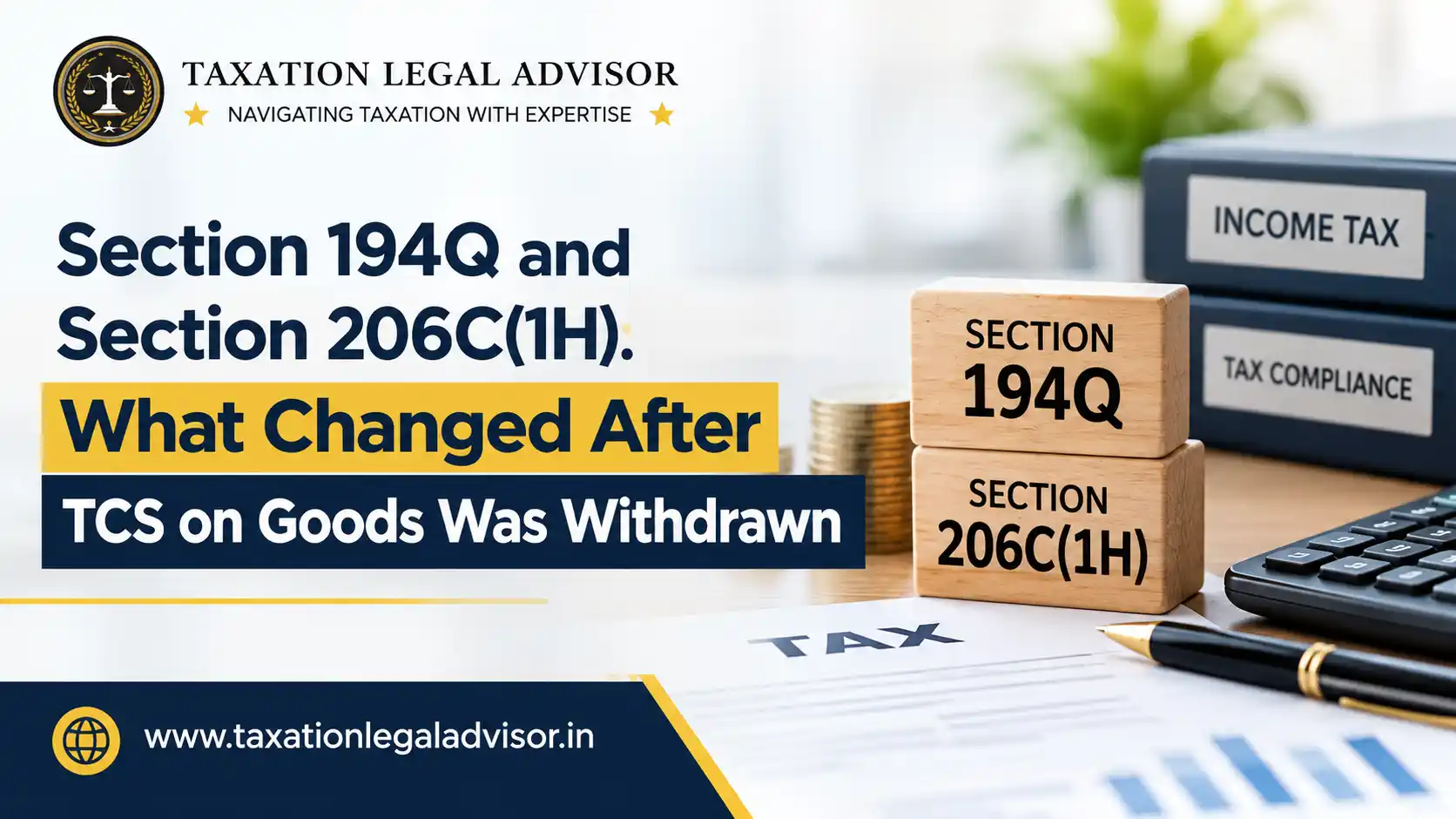 Comparison of buyer obligation under section 194Q and seller obligation under section 206C(1H)