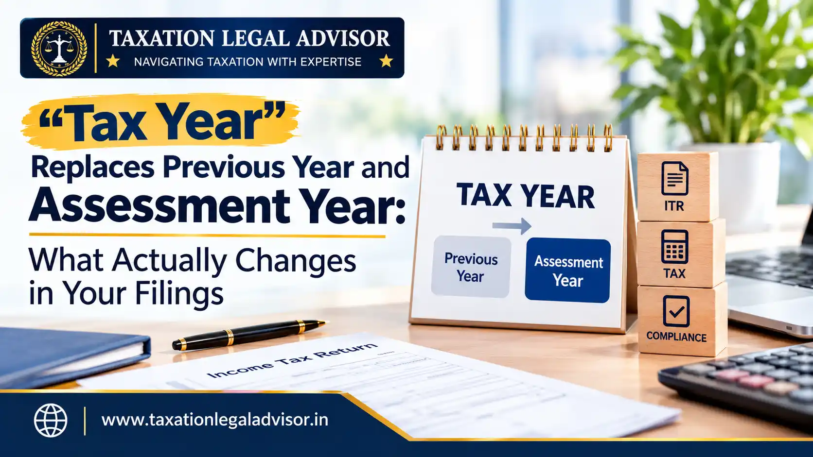 Timeline showing which income tax statute applies to which period